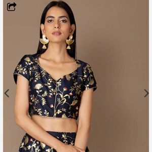 Lehenga Choli Crop Top for Indian Wedding